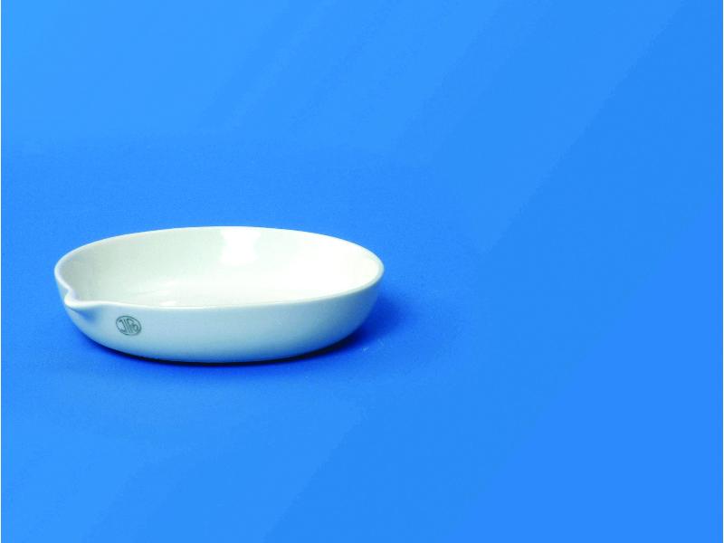 Miska žíhacia 208/4 nízka, 110ml Ø 100x25mm, s výlevkou