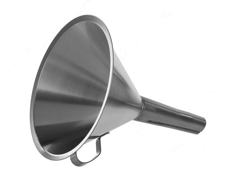 Lievik nerez s držadlom Ø 120 mm, H=145 mm