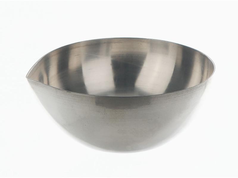 Miska odparovacia 100 ml s výlevkou, Ø 80x40 mm, Nickel 99,5%