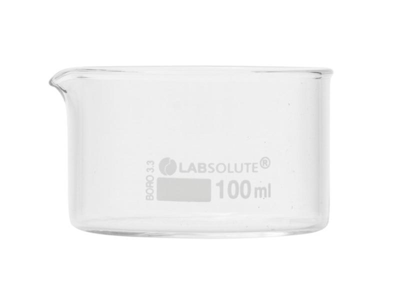 Miska kryštalizačná 60 ml s výlevkou, ploché dno Ø 60 x 35mm