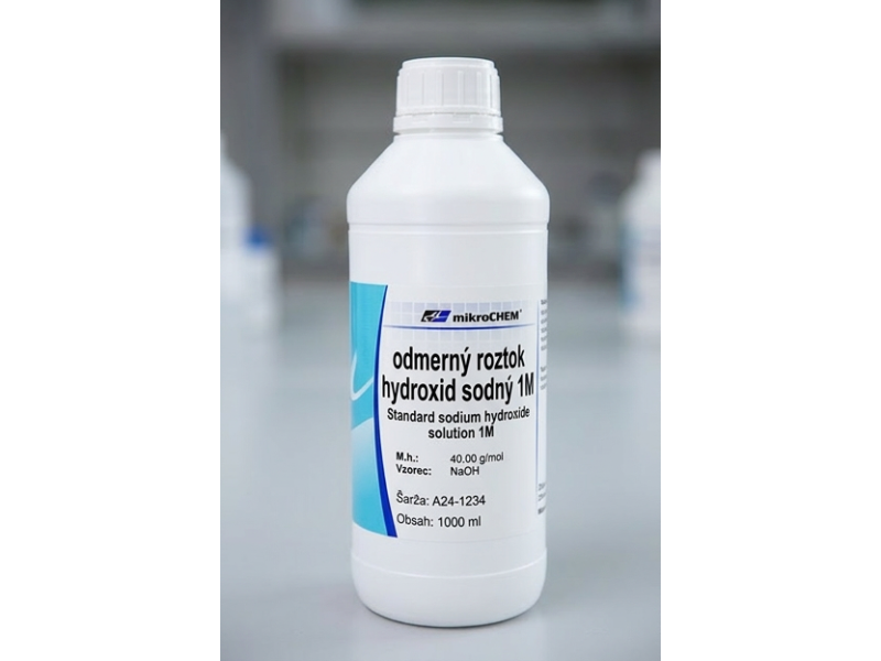 Odmerný roztok Hydroxid sodný 0,25M (Standard solution Sodium hydroxide 0,25M), 1L