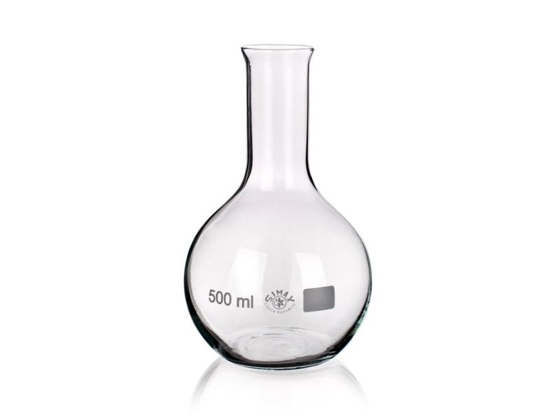 Banka ploché dno 100ml úzkohrdlá, vyhnutý okraj
