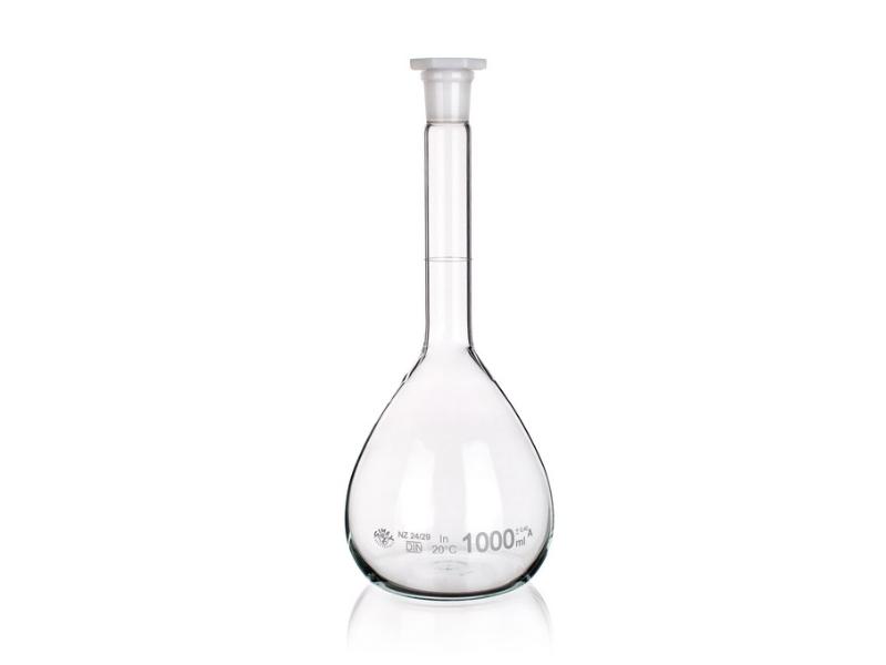 Banka odmerná 1503/AP 500 ml, PE zátka