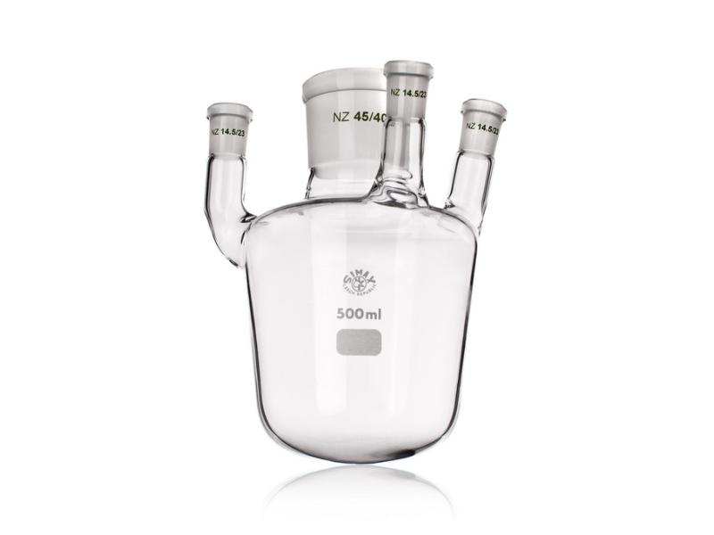 Banka sulfonačná 2500ml NZ71/51, 3x tubus:2x NZ29/32, 1x NZ14/23, 8022