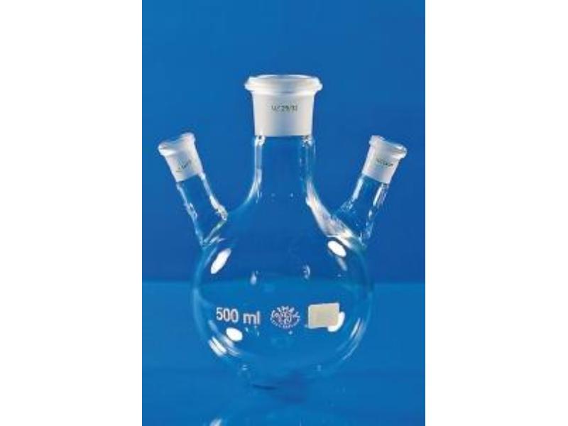 Banka destilačná 8018/ 1000 ml NZ 2x29/32 a 14/23 uhol 20°
