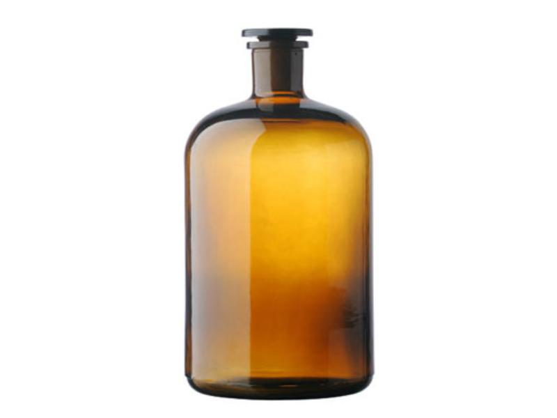 Reagenčná fľaša 2000ml hnedá, 2002