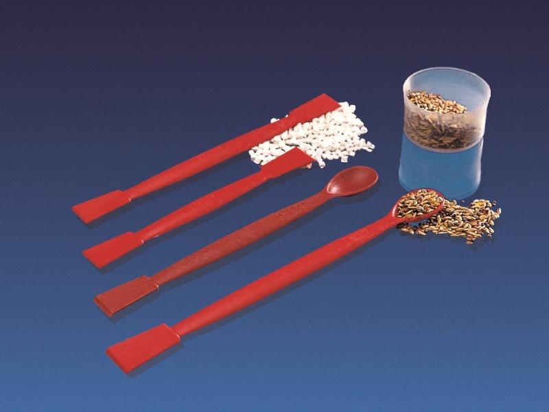 Špachtľa PP obojstranná 180 mm, červená