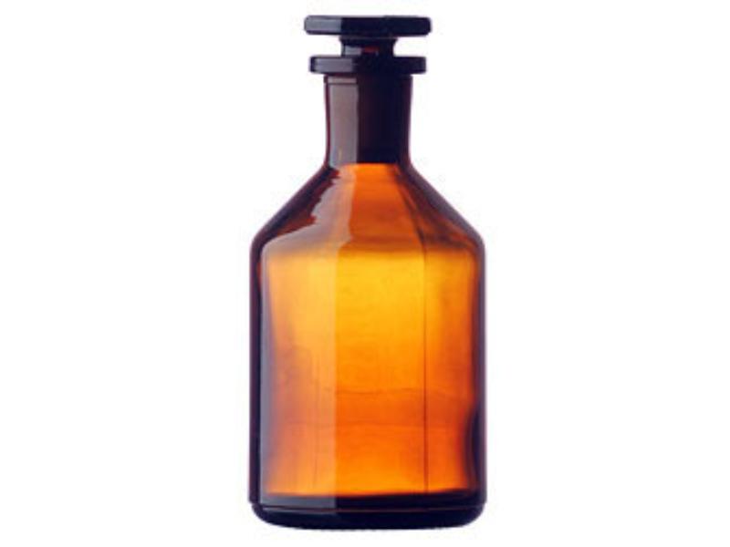 Reagenčná fľaša Steilbrust hnedá 100 ml, 2010/H