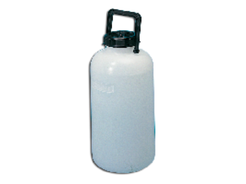 Nádoba zásobná, širokohrdlá, HDPE 5 l, drždlo, uzáver Ø 85mm