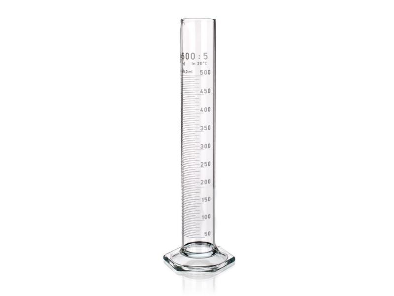 Valec odmerný vysoký 10 ml biela graduácia 1634/BB