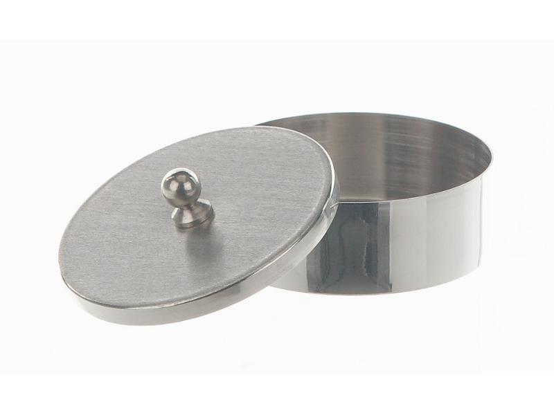 Miska odparovacia 73 ml s viečkom, Ø 70x19 mm, Nickel 99,5%