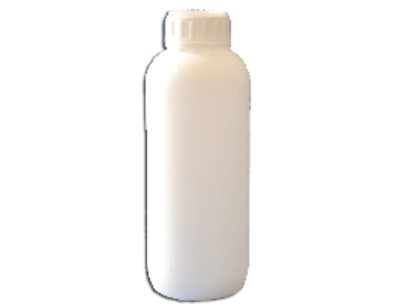 Fľaša HDPE 1000ml s uzáverom, Ø hrdla 41mm, UN kód pre transport nebezp.látok