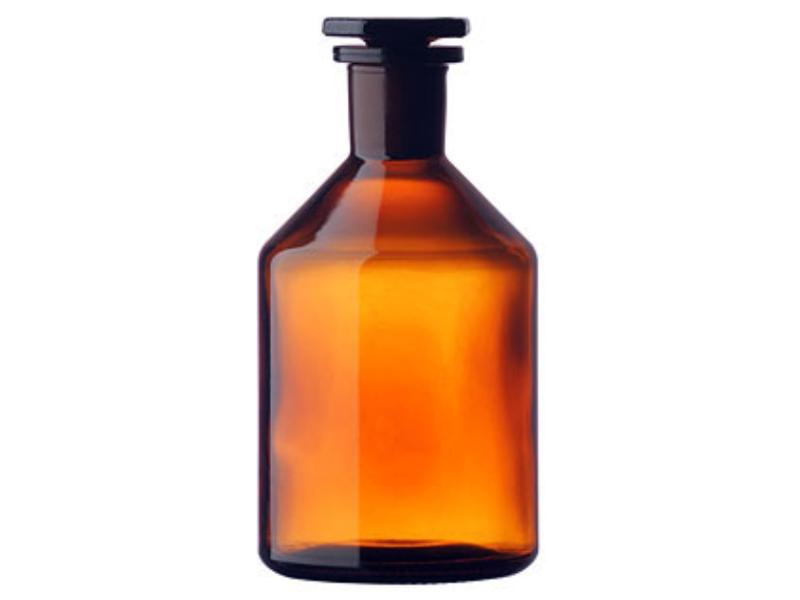 Reagenčná fľaša Steilbrust hnedá 250 ml, 2010/H